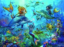 Ravensburger puzzle 100 pc Underwater Adventure