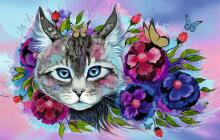 Ravensburger Puzzle 200 pc Cat
