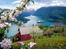 Ravensburger Puzzle 500 Pieces: Scandinavian Landscape