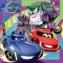 Ravensburger puzzle 3x49 pc Batwheels Characters