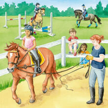 Ravensburger Puzzle 3x49 Pieces: Horses