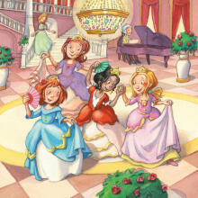 Ravensburger puzle 3x49 gabaliņi Mazā princese