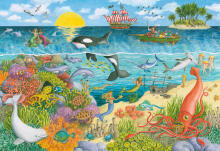 Ravensburger Puzzle 2x24 pc Pirates and Mermaids