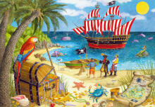 Ravensburger Puzzle 2x24 pc Pirates and Mermaids