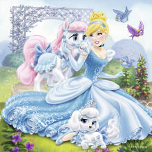 
Ravensburger Puzzle  3x49 pc Princesses