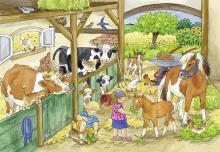 Ravensburger Puzzle 2x24 pc Merry Country Life