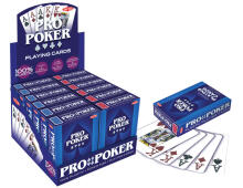 Tactic Pro Poker Playing Cards - Plastic