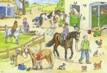 Ravensburger Puzzle 2x24 pc Horses