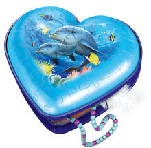 Ravensburger 3D Puzzle Heart Box Underwater world