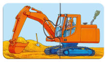 Ravensburger My First Puzzle 9x2 pc Commercial vehicles