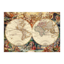 Dino Puzzle 1000 pc Antique World Map