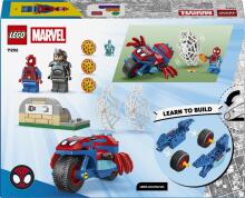 LEGO Spidey on his Motorcycle vs. Rhino