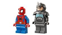 LEGO Spidey on his Motorcycle vs. Rhino