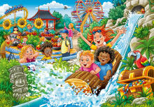 Ravensburger Puzzle 2x24 Pieces: Amusement Park Fun