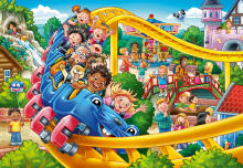 Ravensburger Puzzle 2x24 Pieces: Amusement Park Fun