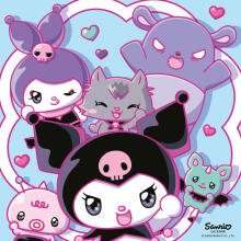 Ravensburger puzle 3x49 gabali: Hello Kitty Kuromi ceļojumā
