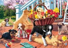 Dino Secret Puzzle 1000 pc Puppies