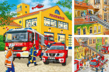 Ravensburger Puzzle 3x49 pc Fire Brigade Run