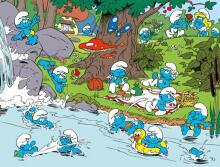 Dino Cube Puzzle 12 pc The Smurfs