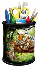 Ravensburger 3D Puzzle Pencil Cup Leopard