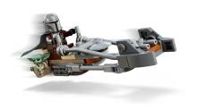 LEGO Star Wars Мандалорец и спидбайк Грогу

