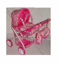 Baby Mix Art. 9379-M1422W Leļļu ratiņi