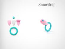 HEY CLAY Modeling Clay Rings Sweets