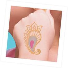 Buki Washable Tattoo 75 pc - Metallic
