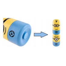 Storage box Kevin 10L &amp;quot;Minions&amp;quot; &Oslash;20x38cm yellow/blue