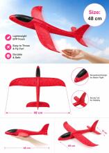 Bebe Basic Big Planer Art.294565 A glider made of lightweight and durable 48cm foam