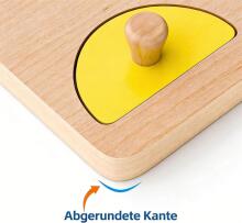 SYHLN Montessori Toy Wooden Art.294586 Montessori Wooden Puzzle Board