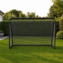 Futbola vārti ar tīklu futbolam 240x160x80 cm MOVEPRO