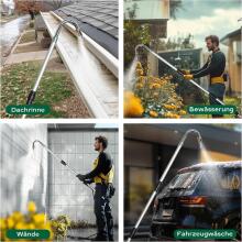 Bebe Basic Gutter Cleaner Art.294721 regulējams notekcauruļu tīrītājs, teleskopisks rokturis ar  nomaināmu birsti