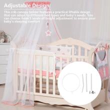 La Bebe™ Canopy Stand Art.294743 White Universal tripod (mount) for a canopy