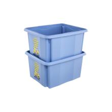Box with lid 24L Karolina &ldquo;Minions Happiness&rdquo; 42.5x35.5x22.5cm light blue