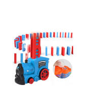 WOOPIE Electric Train Engine for Domino Blocks with Steam 80 pcs