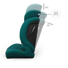 KINDERKRAFT Car Seat COMFORT UP 2 PLUS i-Size green