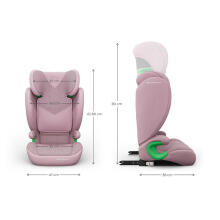 KINDERKRAFT Car Seat JUNIOR FIX 2 PLUS i-Size pink