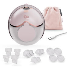 KINDERKRAFT single electric breast pump MAMAFLOW, pink, KEMAFL00PNK0000