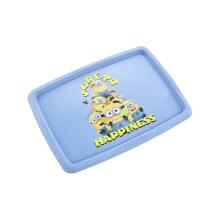 Box with lid 45L Karolina &ldquo;Minions Happiness&rdquo; 55.5x40x30cm light blue