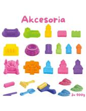 WOOPIE Kinetic Sand Set SAND SPIRIT Castle 24 pcs