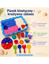 WOOPIE Kinetic Sand Ice Cream Parlor Dessert Set 24pcs