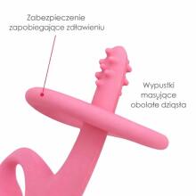 Mombella 00511 Teething Toy Dancing Elephant Pink