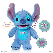 REAL FX STITCH Palm Puppetronic interactive toy - Stitch