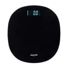 Salter SA00709BFEU12 Round Electronic Scale, Black