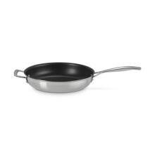 3-layer stainless steel pan with non-stick coating &Oslash;28cm