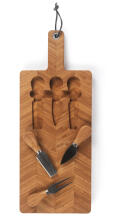 Salter BW14823 Bamboo Cheese Board, Bamboo Wood