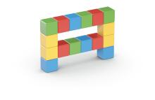 Magnetic constructor - Magicube - Creative Set (16 pcs.)