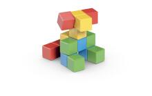 Magnetic constructor - Magicube - Creative Set (16 pcs.)