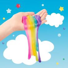 Rainbow Power - Glitter and Slime Modelling Clay Set 6x16g